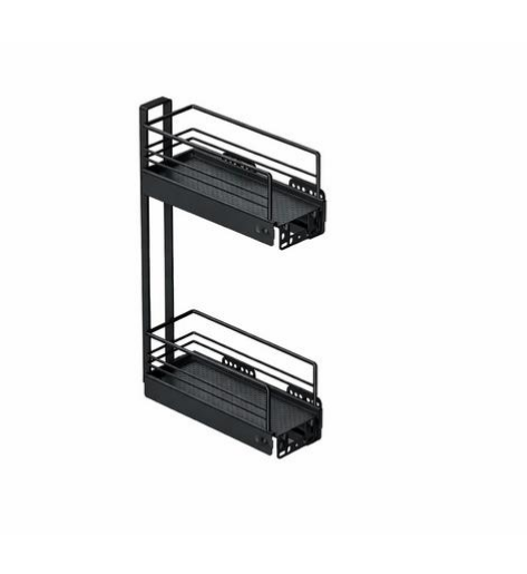 Kessebohmer 150mm Pullout, Anthracite by P.W.S.(DISTRIBUTORS) LTD.