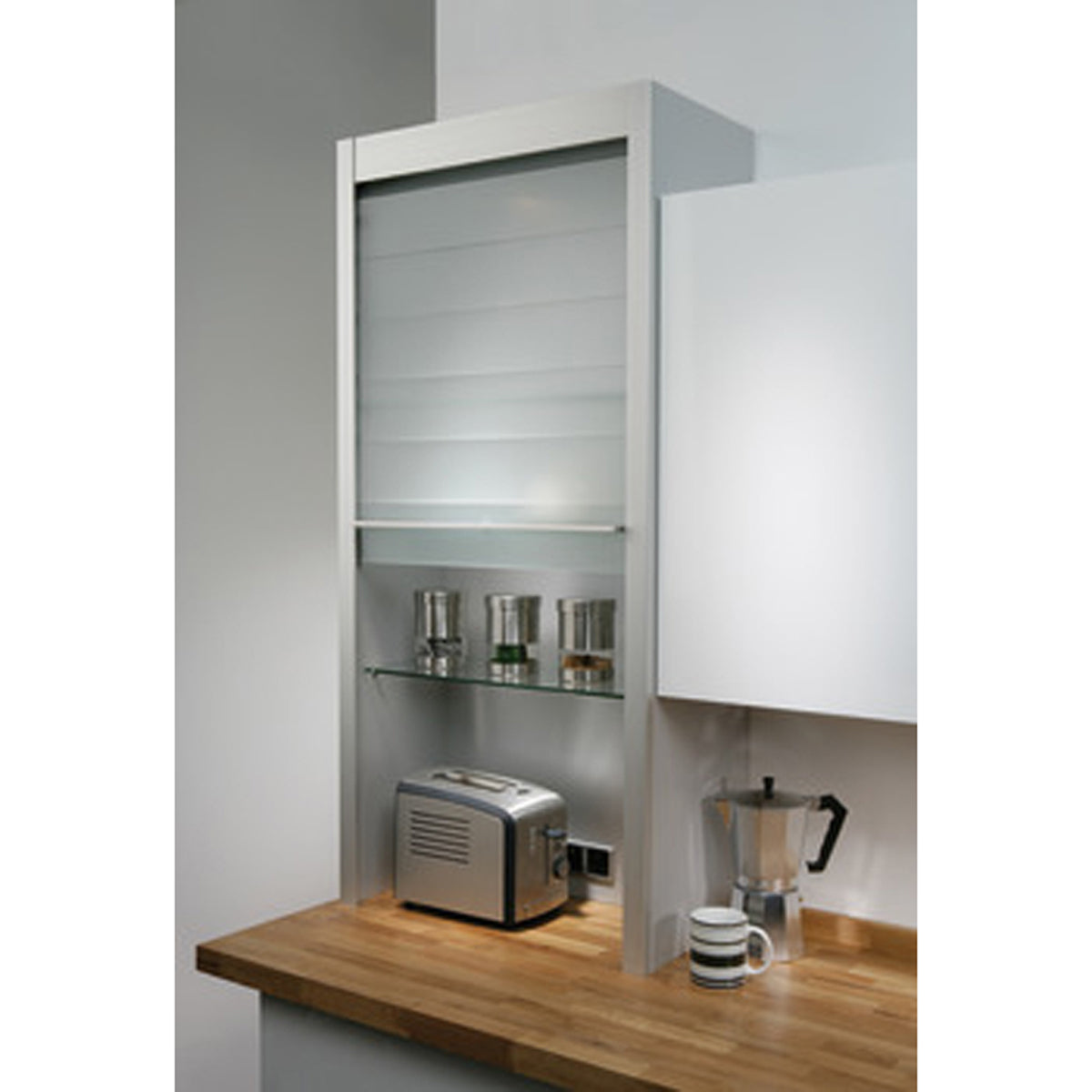 TAMBOUR GLASS DOOR KIT 600x1500 FRS