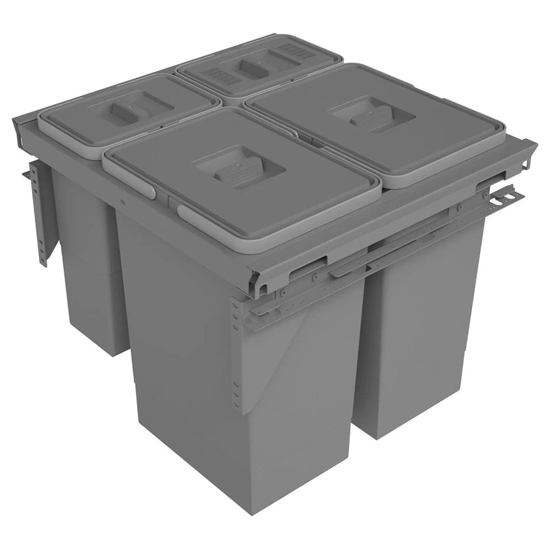 ERGOWASTE BIN DRAWER MOUNTED 600 2x32 2x8L ATH
