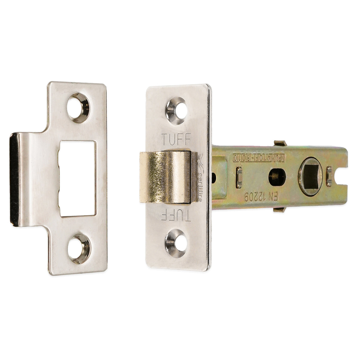 BOLT THROUGH TUBULAR LATCH CE 56x076 PNP by Spira Brass