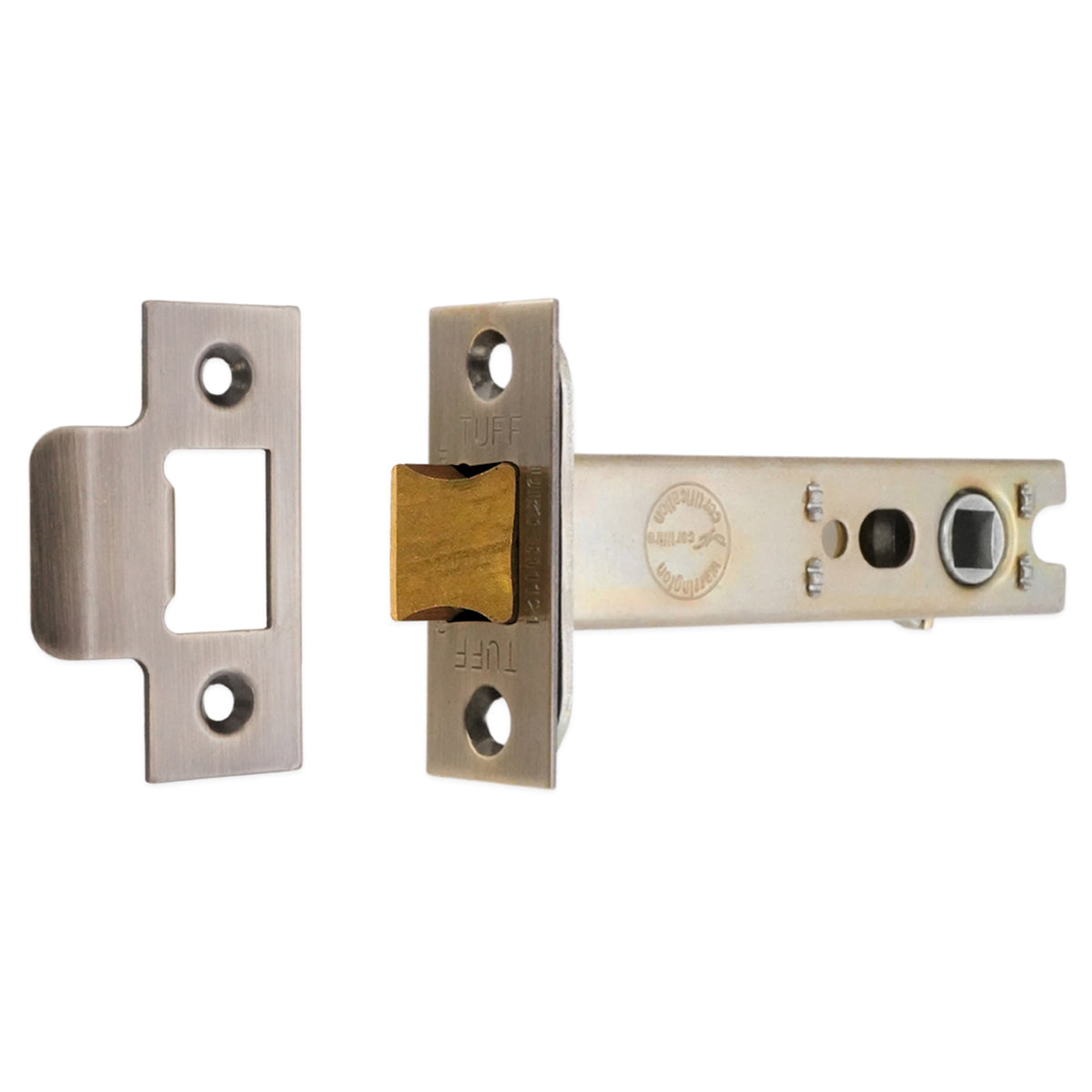 HEAVY DUTY TUBULAR LATCH CE 60x102 AGBR by Spira Brass