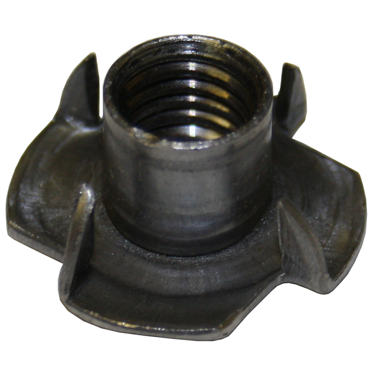 T-NUT PRONGED 5/16"ST/DULL