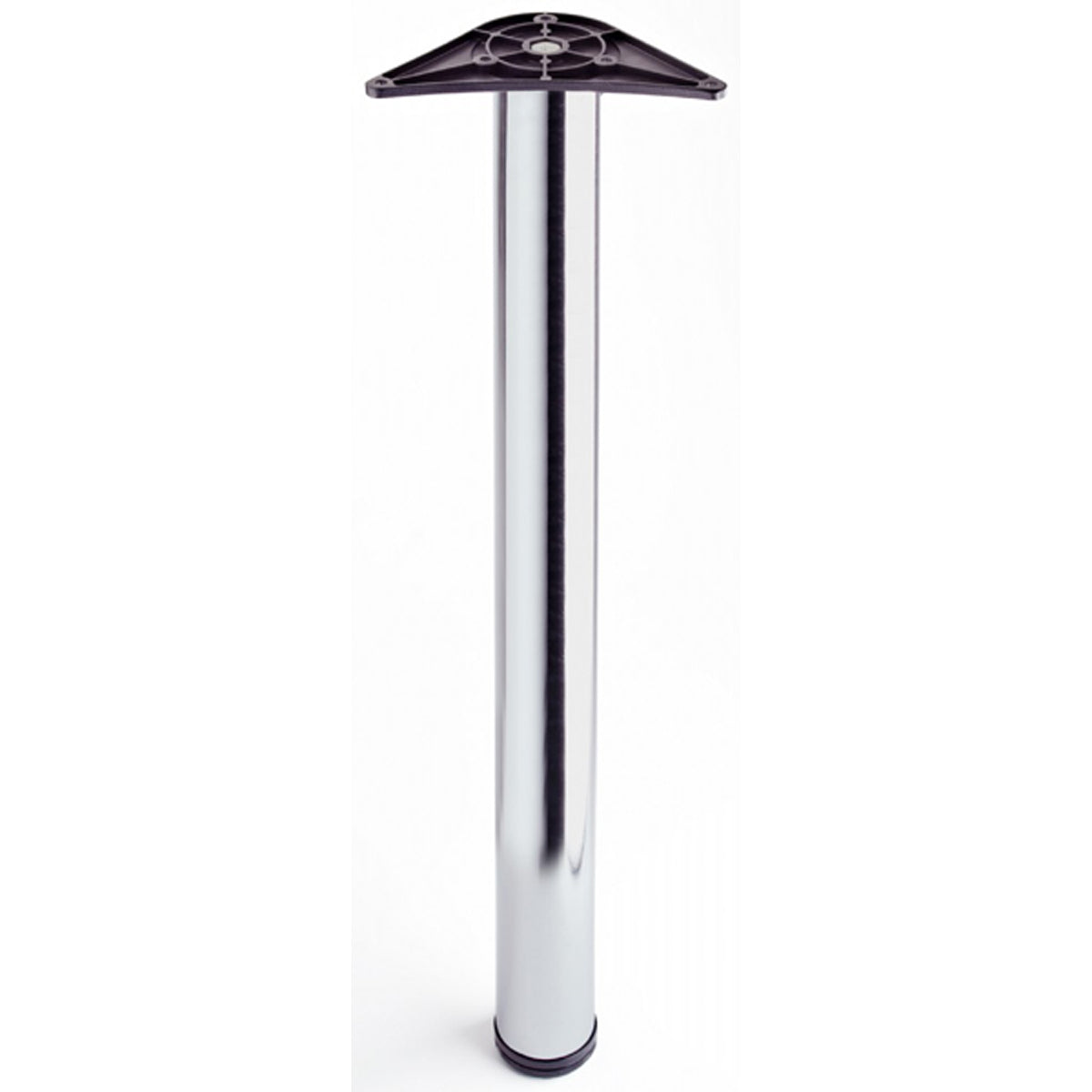 Adjustable Breakfast Bar Leg Ø60×705–900mm — Polished Chrome