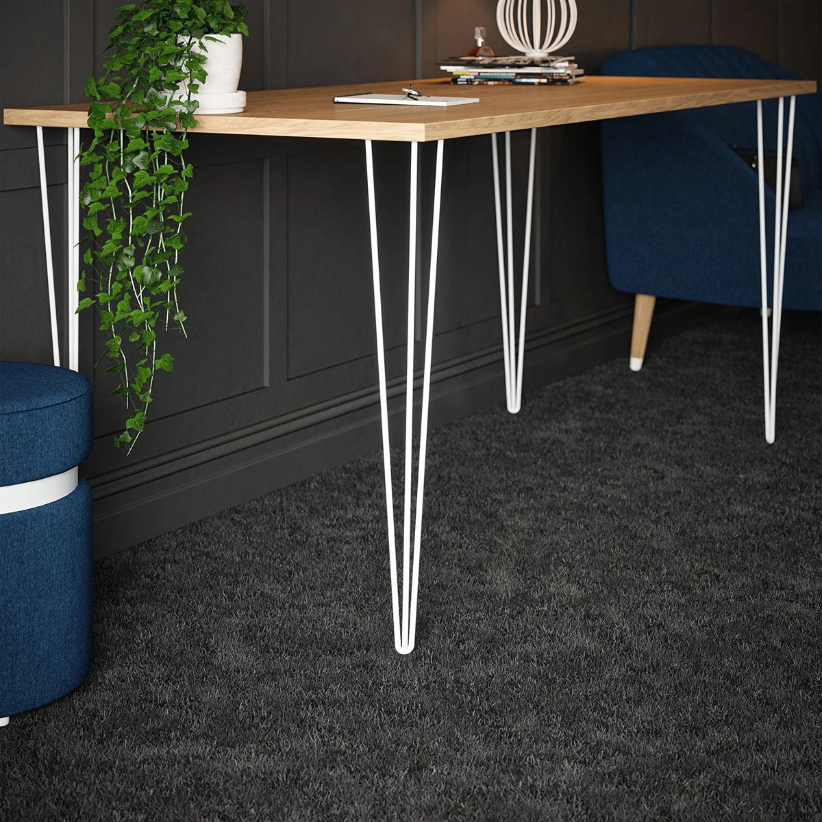 BAROQUE HAIRPIN LEG 3PIN 870 MWH by ROTHLEY BURN LTD