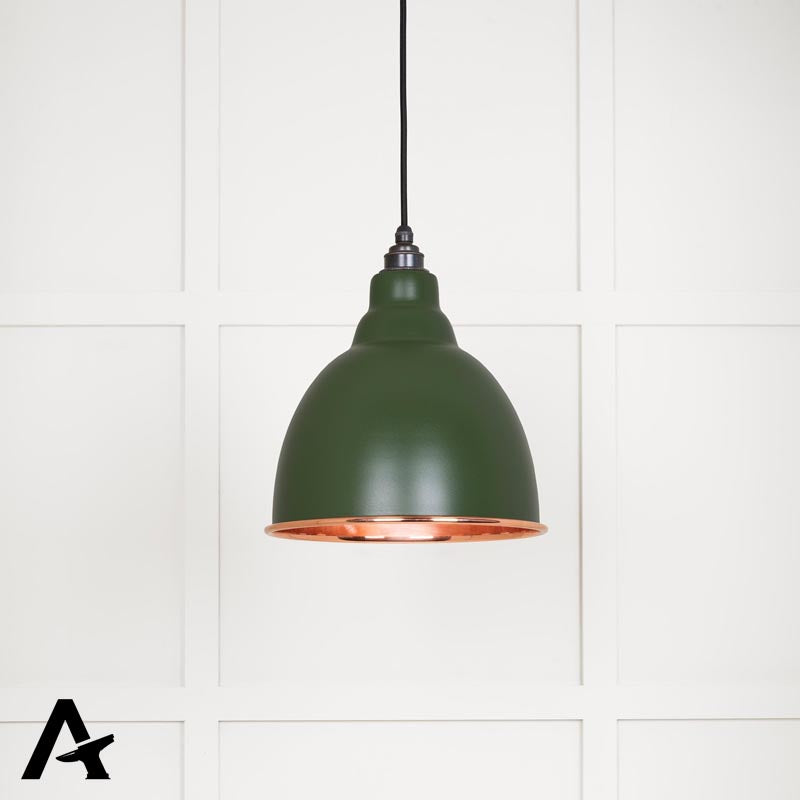 BRINDLEY PENDANT SMOOTH 260x270 COP/HEATH by MARCHES (ANVIL) ARCHITECTURAL HARDWARE
