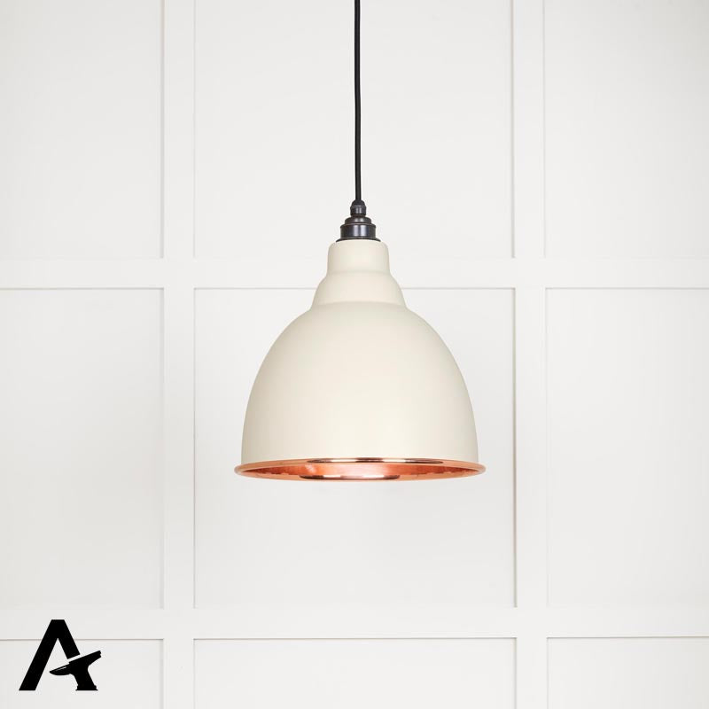 BRINDLEY PENDANT SMOOTH 260x270 COP/TEASEL by MARCHES (ANVIL) ARCHITECTURAL HARDWARE