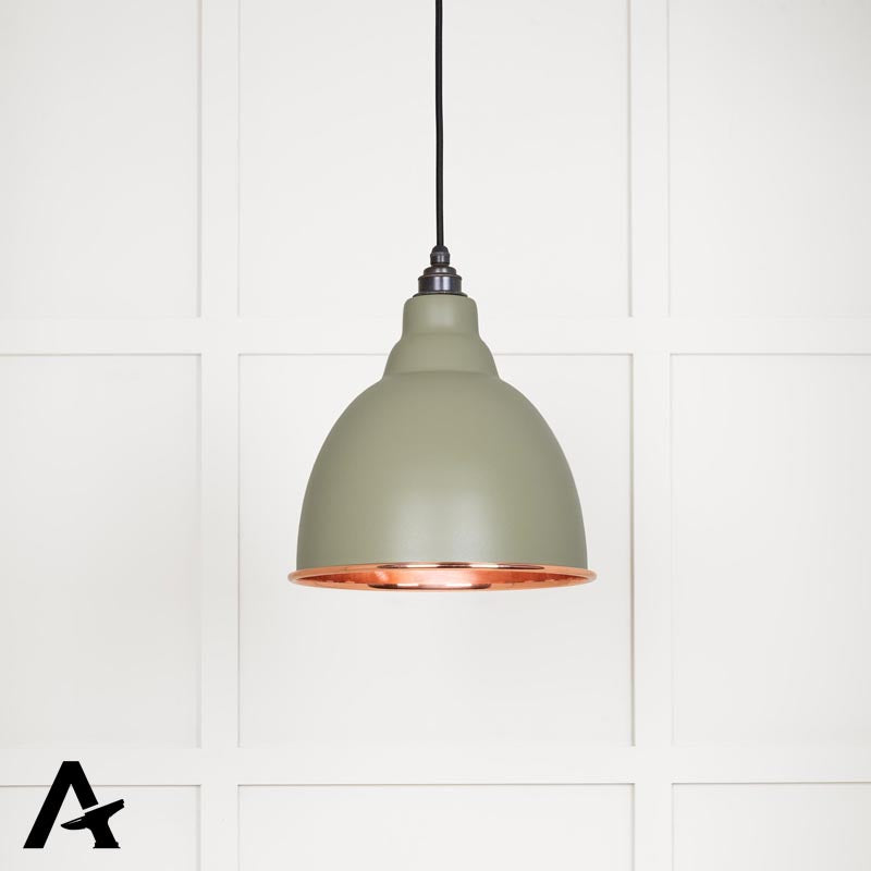 BRINDLEY PENDANT SMOOTH 260x270 COP/TUMP - 49500STU by MARCHES (ANVIL) ARCHITECTURAL HARDWARE