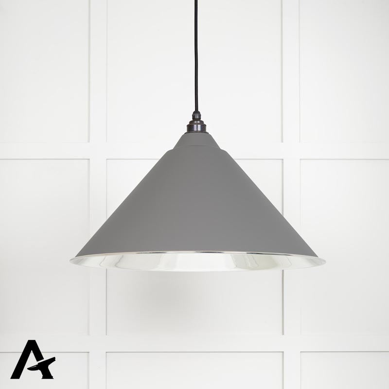 HOCKLEY PENDANT SMOOTH 510x290 PNP/BLUFF by MARCHES (ANVIL) ARCHITECTURAL HARDWARE