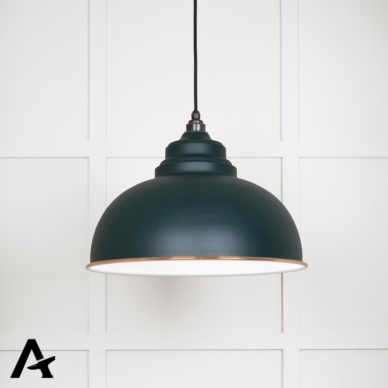 HARBORNE PENDANT GLOSS 400x270 WHI/DINGLE - 49508DI by MARCHES (ANVIL) ARCHITECTURAL HARDWARE