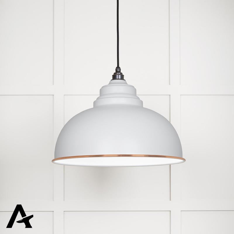 HARBORNE PENDANT GLOSS 400x270 WHI/FLOCK - 49508F by MARCHES (ANVIL) ARCHITECTURAL HARDWARE