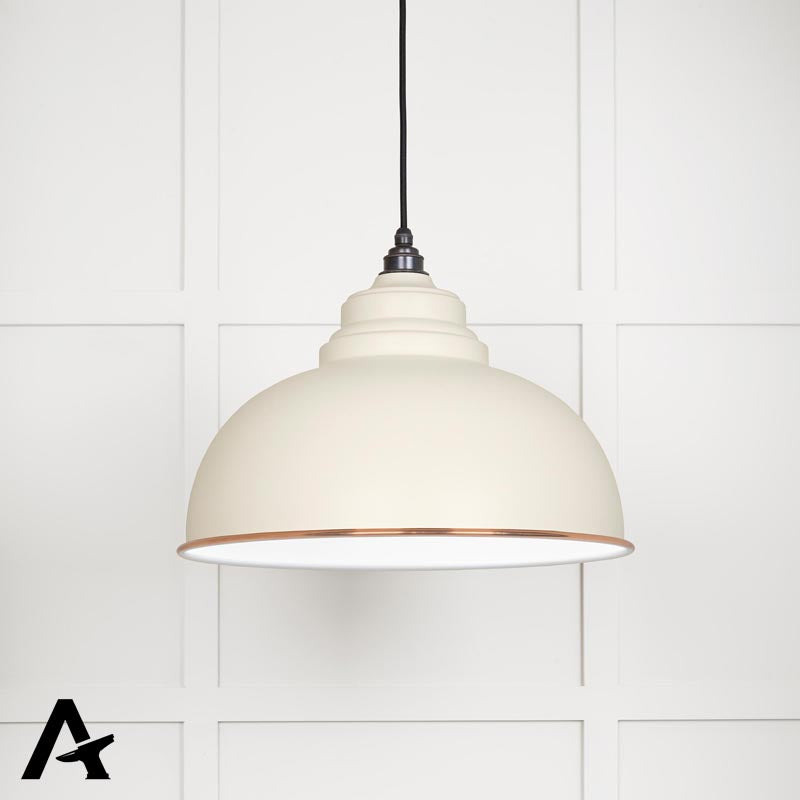 HARBORNE PENDANT GLOSS 400x270 WHI/TEASEL - 49508TE by MARCHES (ANVIL) ARCHITECTURAL HARDWARE