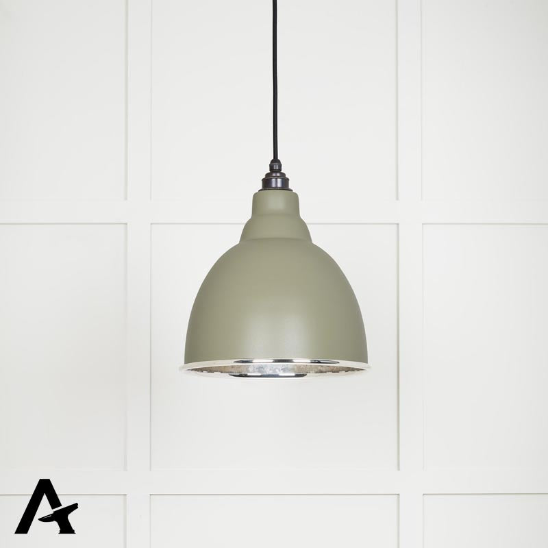 BRINDLEY PENDANT HAMMERED 260x270 PNP/TUMP - 49511TU by MARCHES (ANVIL) ARCHITECTURAL HARDWARE