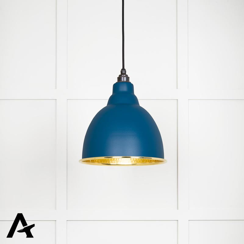BRINDLEY PENDANT HAMMERED 260x270 PBR/UPSTREAM - 49517U by MARCHES (ANVIL) ARCHITECTURAL HARDWARE