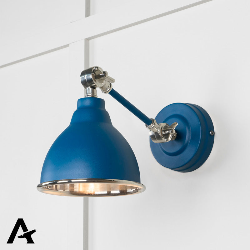 BRINDLEY WALL LIGHT SMOOTH 139x124 PNP/UPSTREAM - 49715SU by MARCHES (ANVIL) ARCHITECTURAL HARDWARE