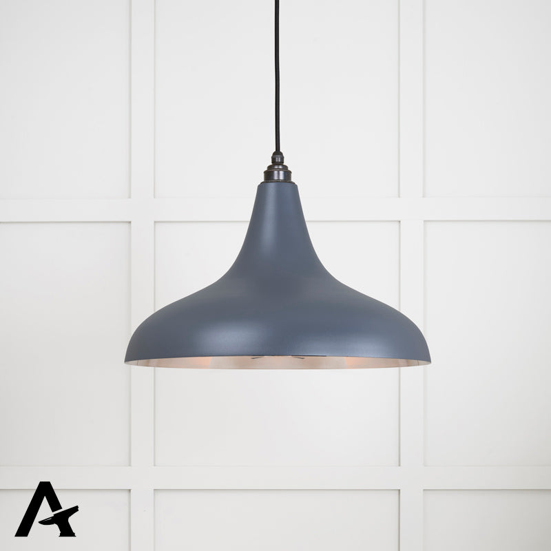 FRANKLEY PENDANT SMOOTH 412x240 PNP/SLATE - 49721SSL by MARCHES (ANVIL) ARCHITECTURAL HARDWARE