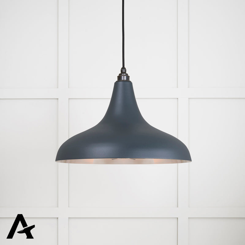 FRANKLEY PENDANT SMOOTH 412x240 PNP/SOOT - 49721SSO by MARCHES (ANVIL) ARCHITECTURAL HARDWARE