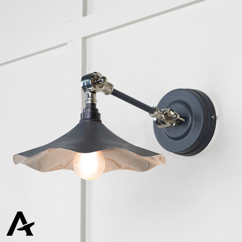 FLORA WALL LIGHT SMOOTH 217x063 PNP/SLATE by MARCHES (ANVIL) ARCHITECTURAL HARDWARE