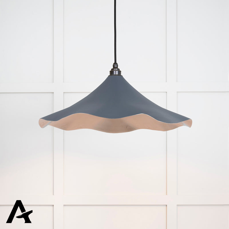 FLORA PENDANT SMOOTH 500x146 PNP/SLATE - 49730SSL by MARCHES (ANVIL) ARCHITECTURAL HARDWARE