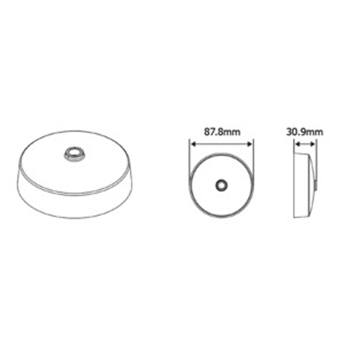 KINETIC B22 PENDANT KIT 15000 DROP RF