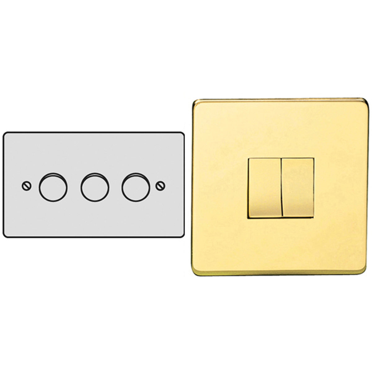 STR DIM/SWITCH LV 3G 400VA PBR – LFM1018F