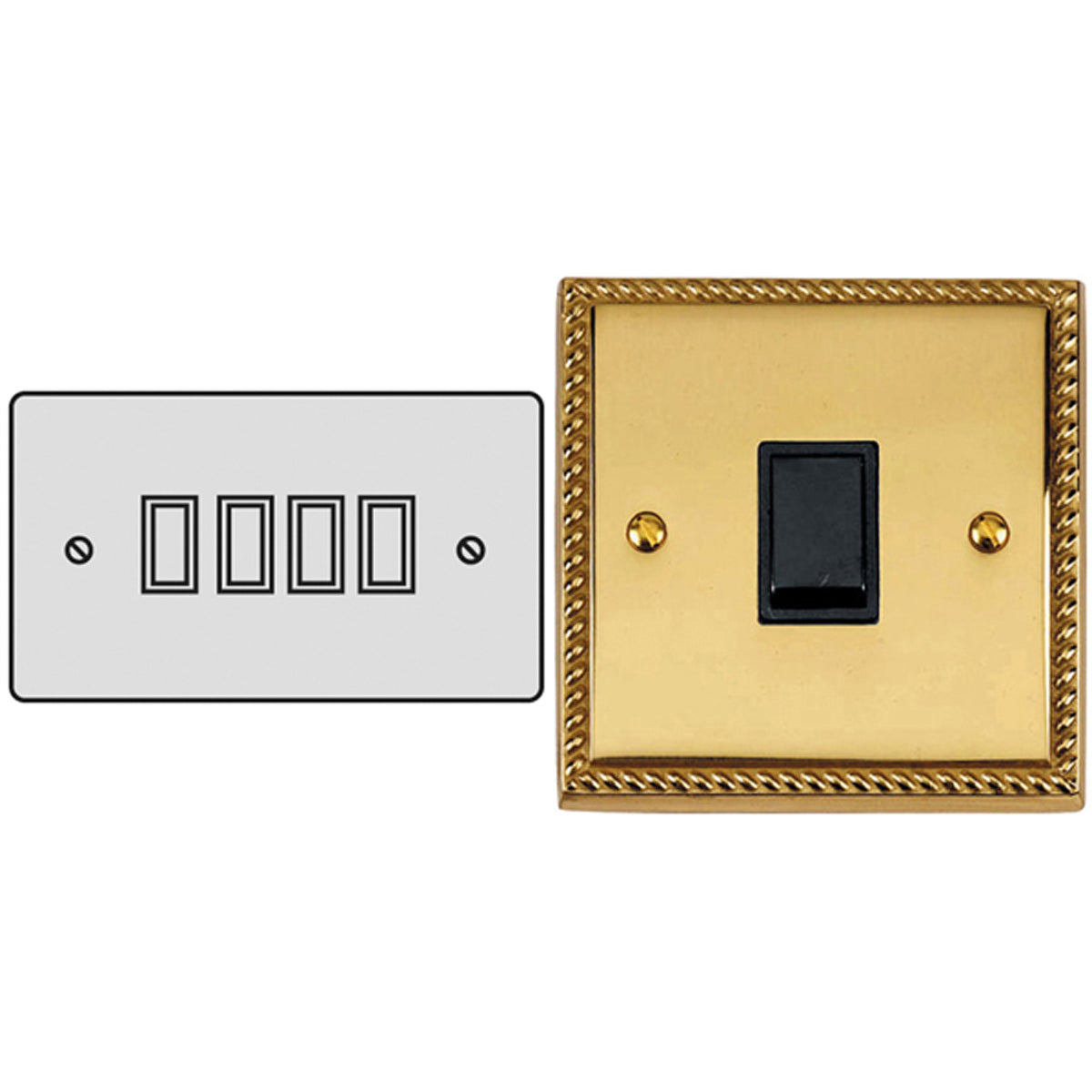 CON R/SWITCH 6A 4G2W GEO/BLK – LFM101H