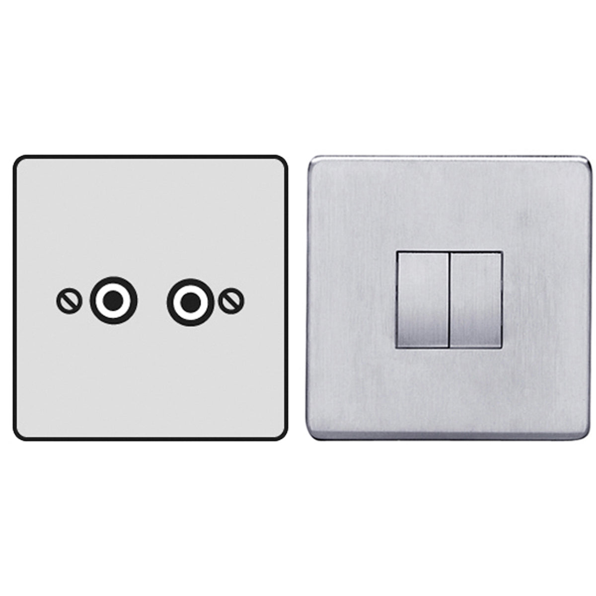 STR SAT/TV SOCKET SCP/BLK – LFM1055D