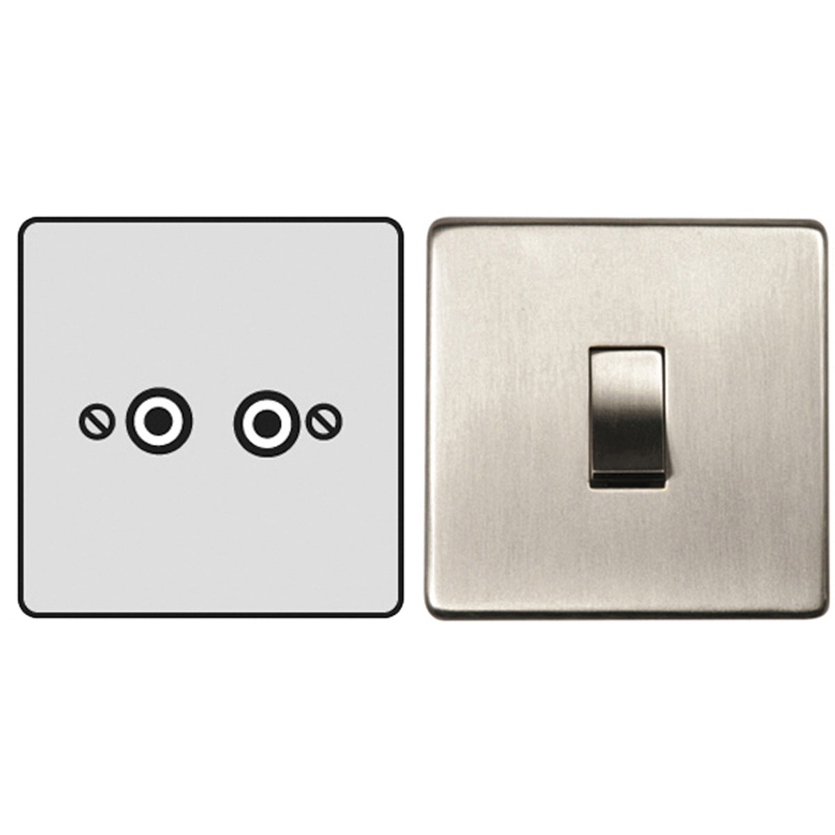 STR SAT/TV SOCKET SNP/BLK – LFM1070D
