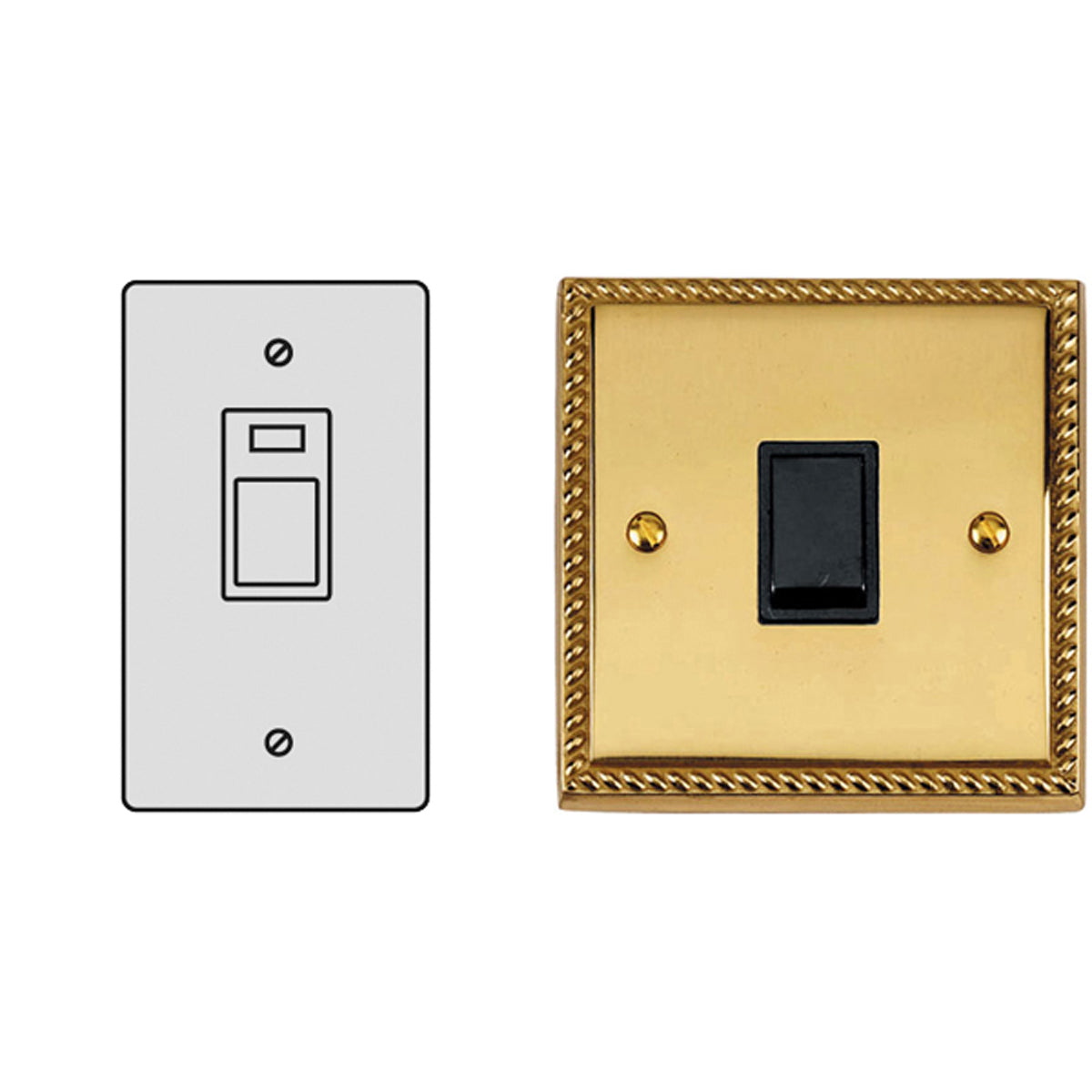 CON D/POLE SWITCH 50A TWN GEO/N WHI – LFM108E