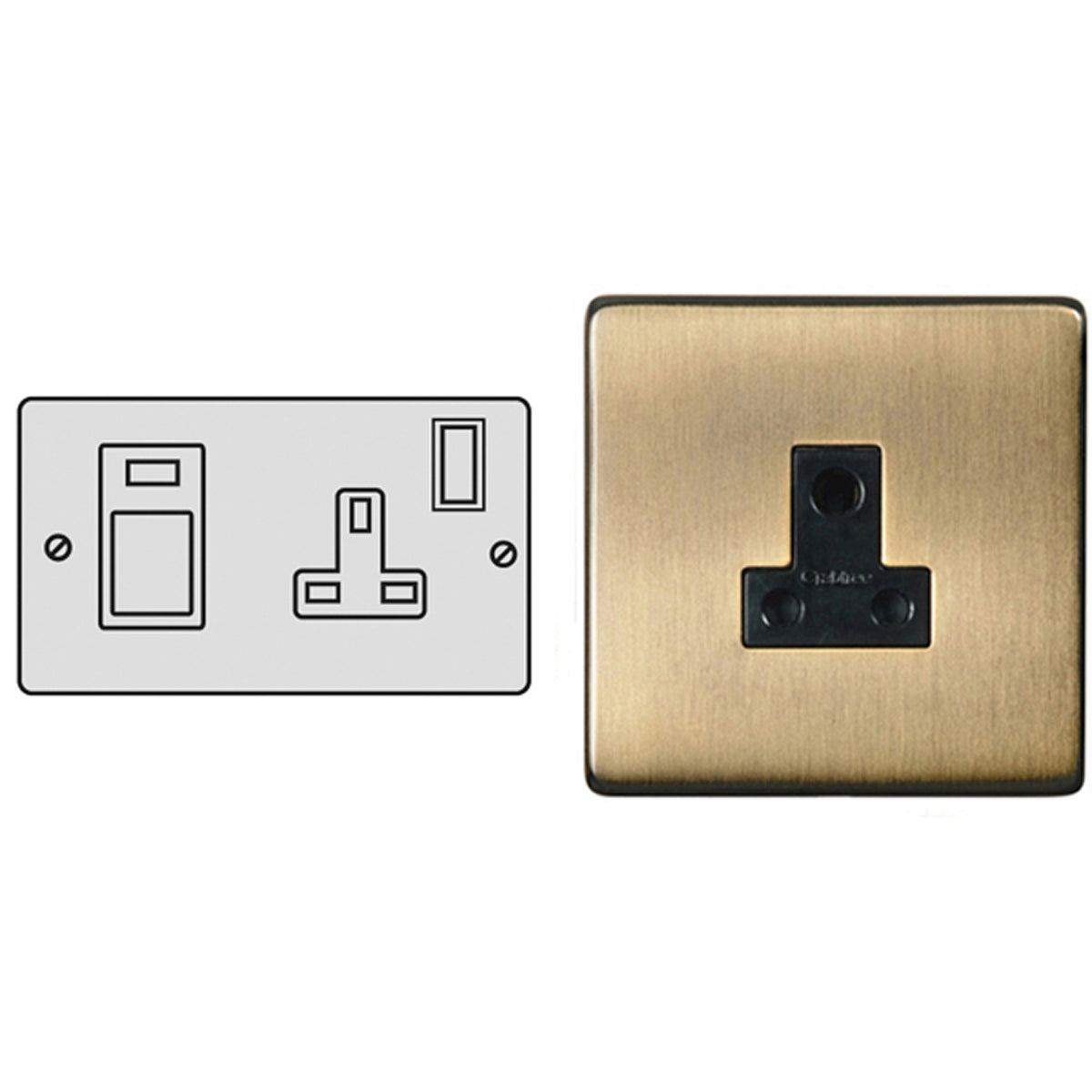 STR SWITCH 45A COOKER ABR/BLK – LFM1095B