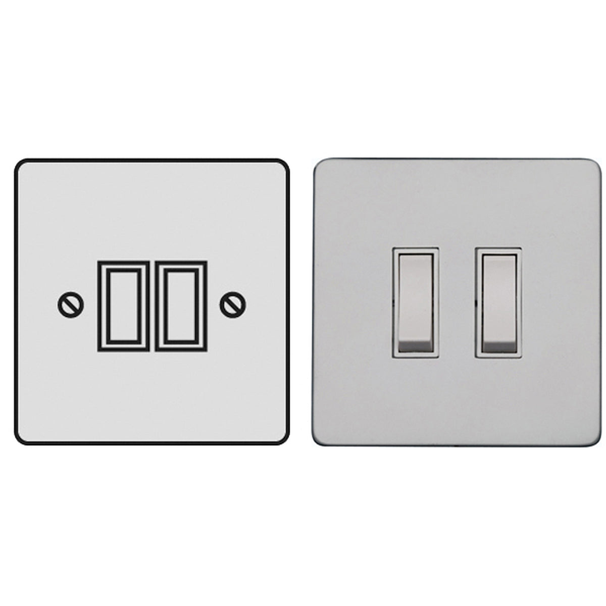 PRS R/SWITCH 20A 2G INT WHI – LFM1117F