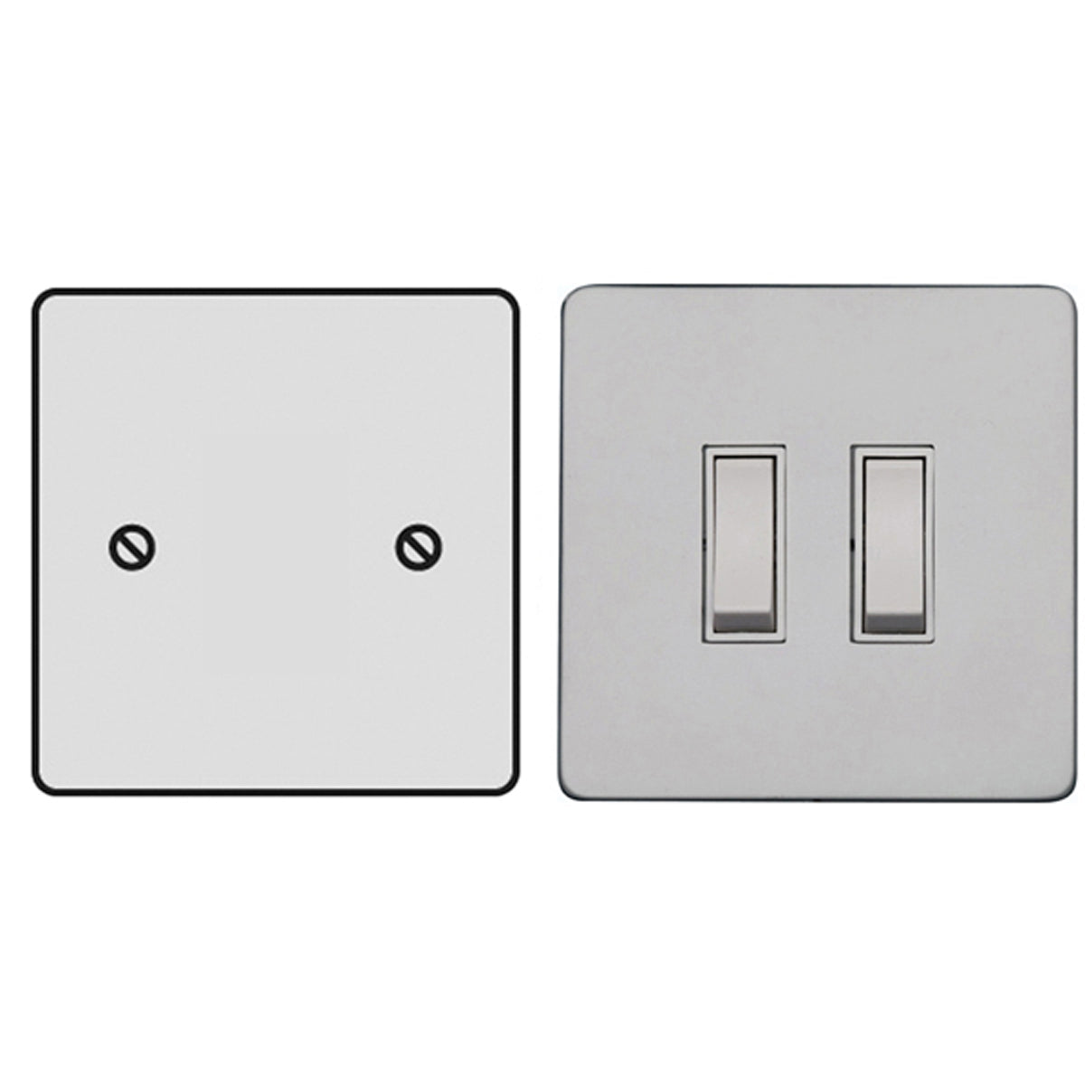 PRS BLANKING PLATE SNG WHI