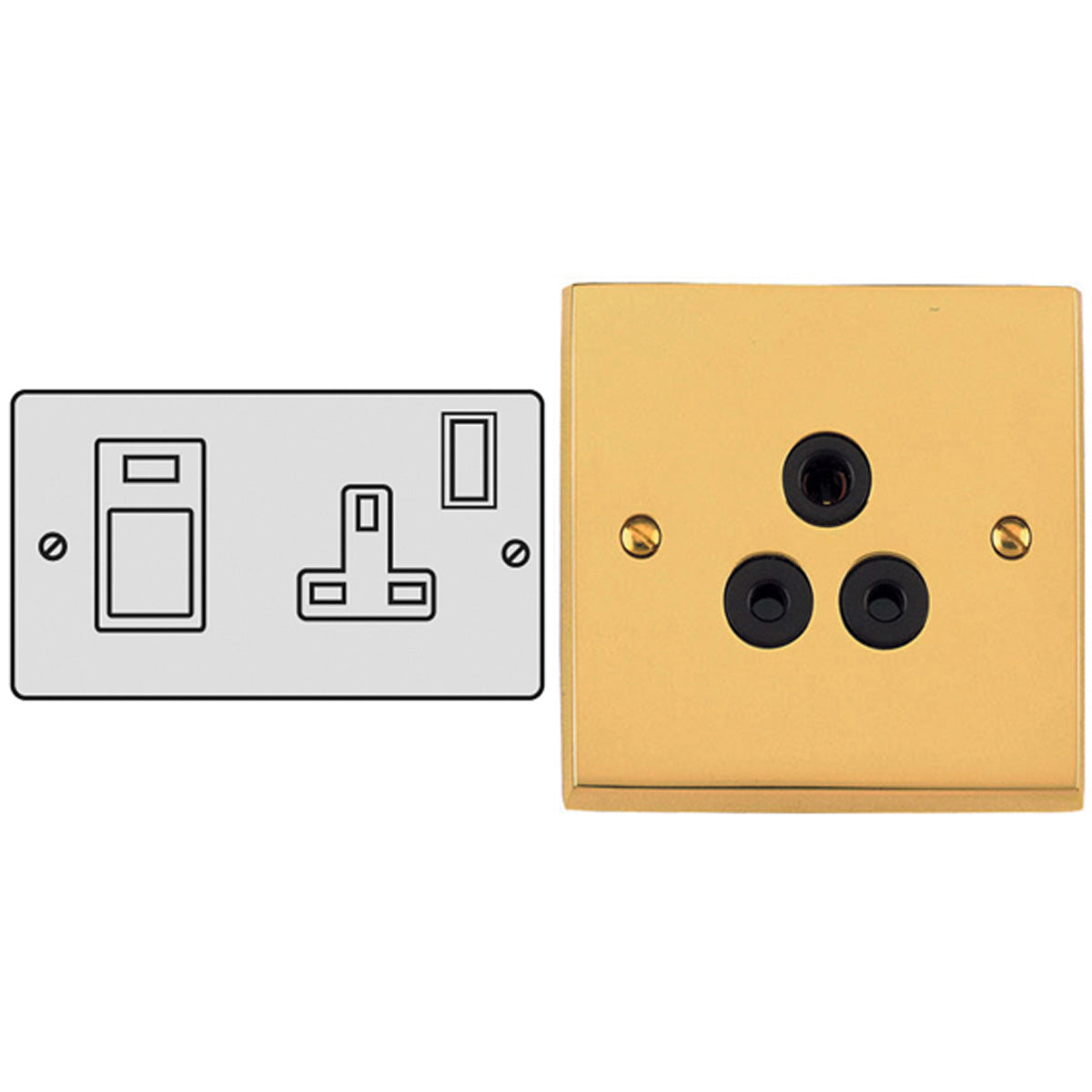 CON D/POLE SWITCH 45A COOK VIC/BLK – LFM122J