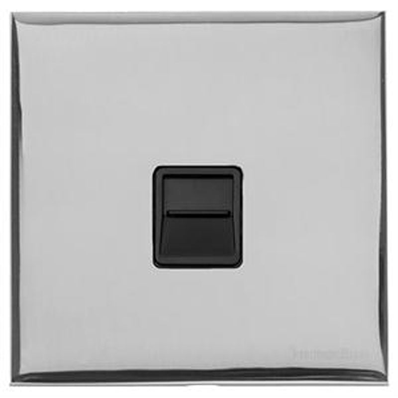 WINCHESTER 02 1G TELEPHONE SECONDARY, 088x088mm POLISHED CHROME/BLACK by M MARCUS LTD