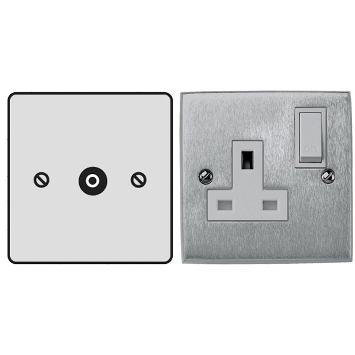 CON TV/COAX SKT SNG ISO SCP/BLK by M MARCUS LTD