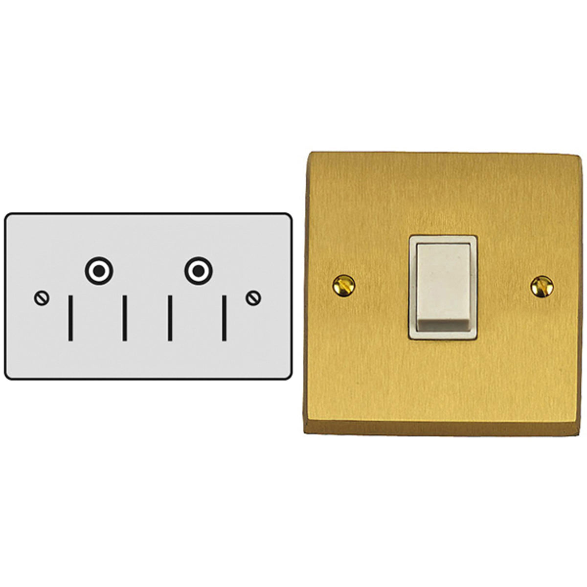 CON R/PIN SOCKET 15A DBL US SBR/WHI