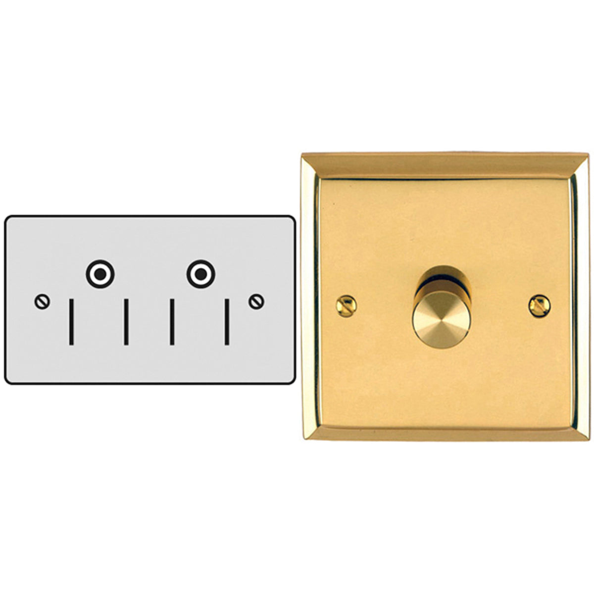CON R/PIN SOCKET 15A DBL US EDW/BLK