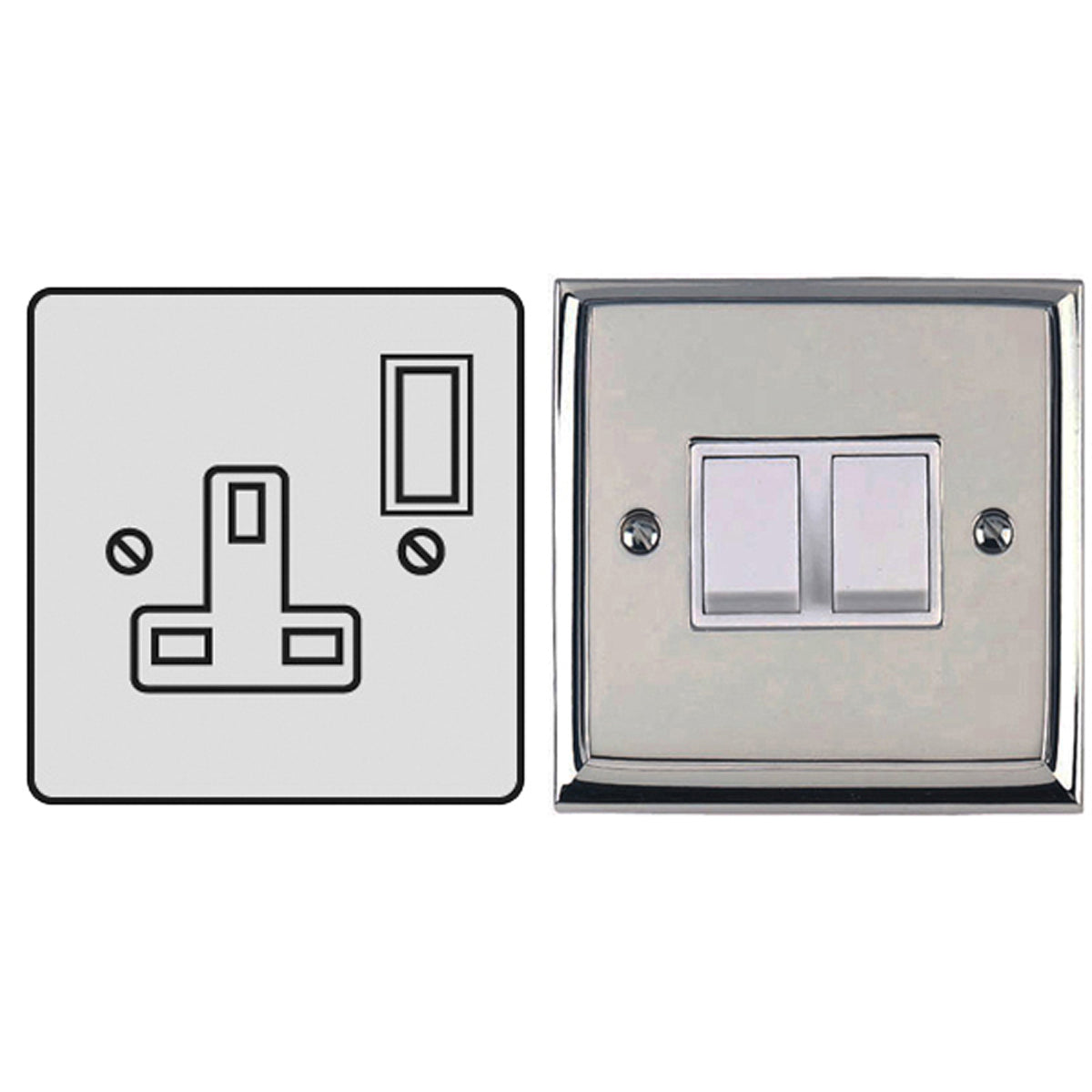 CON S/SOCKET 13A SNG EDC/BLK – LFM186B