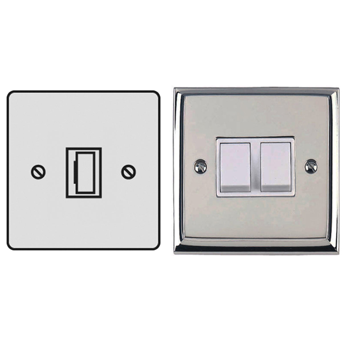 CON F/SPUR 13A UN/SWITCH EDC/BLK – LFM187B