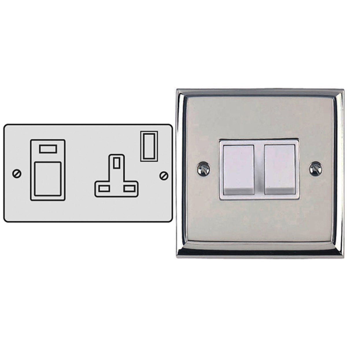 CON D/POLE SWITCH 45A COOK EDC/BLK – LFM192J