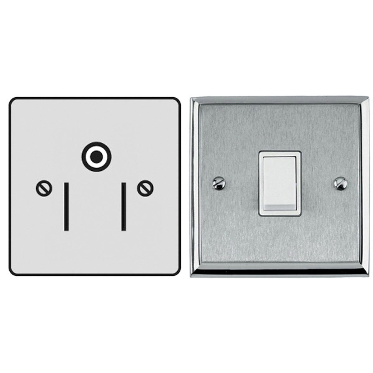 CON R/PIN SOCKET 15A SNG US APO/WHI