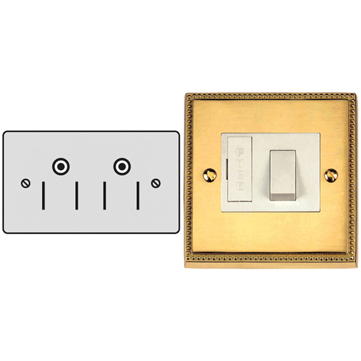 CON R/PIN SOCKET 15A DBL US ADM/BLK