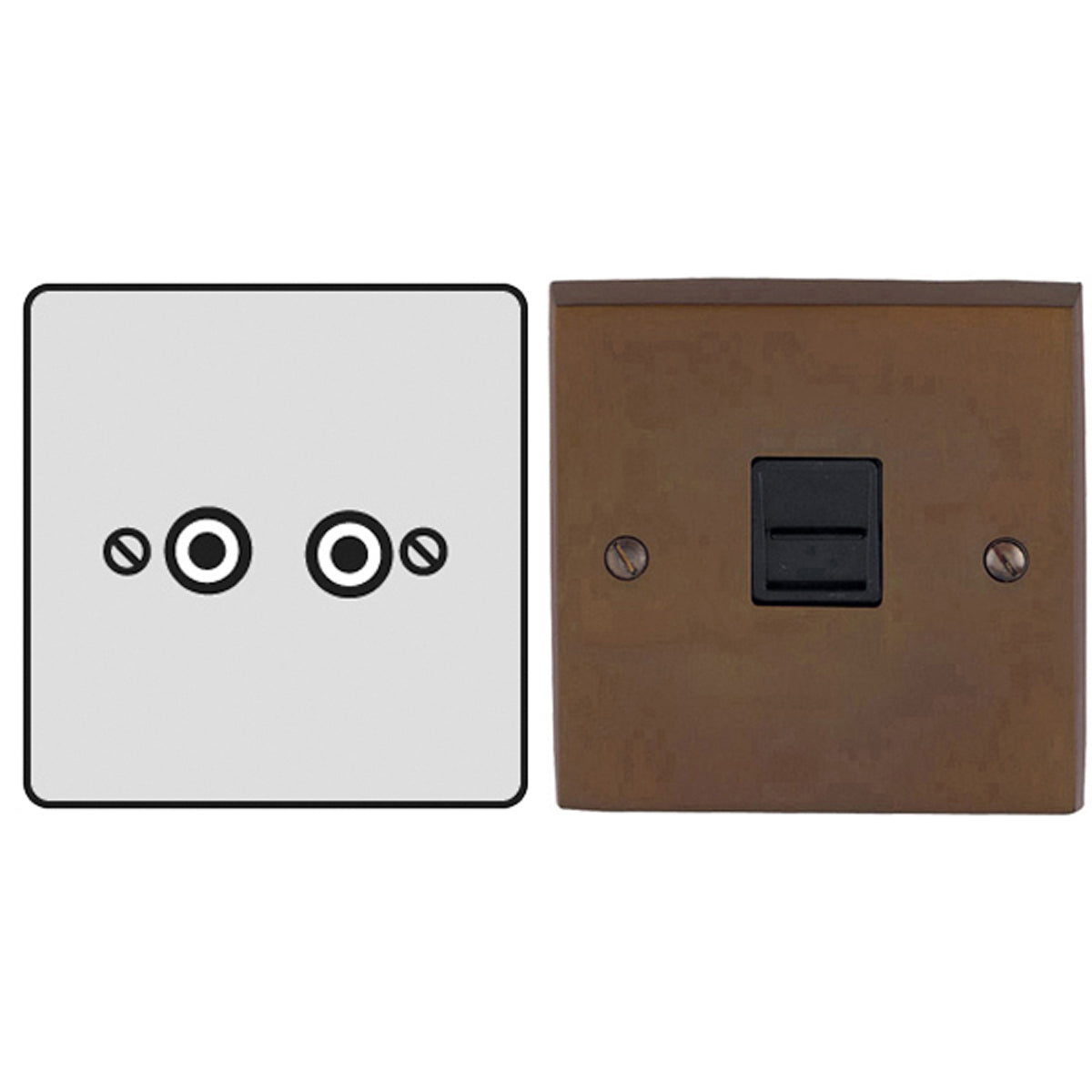CON TV/COAX SKT TWN N/ISO VBZ/BLK – LFM266F
