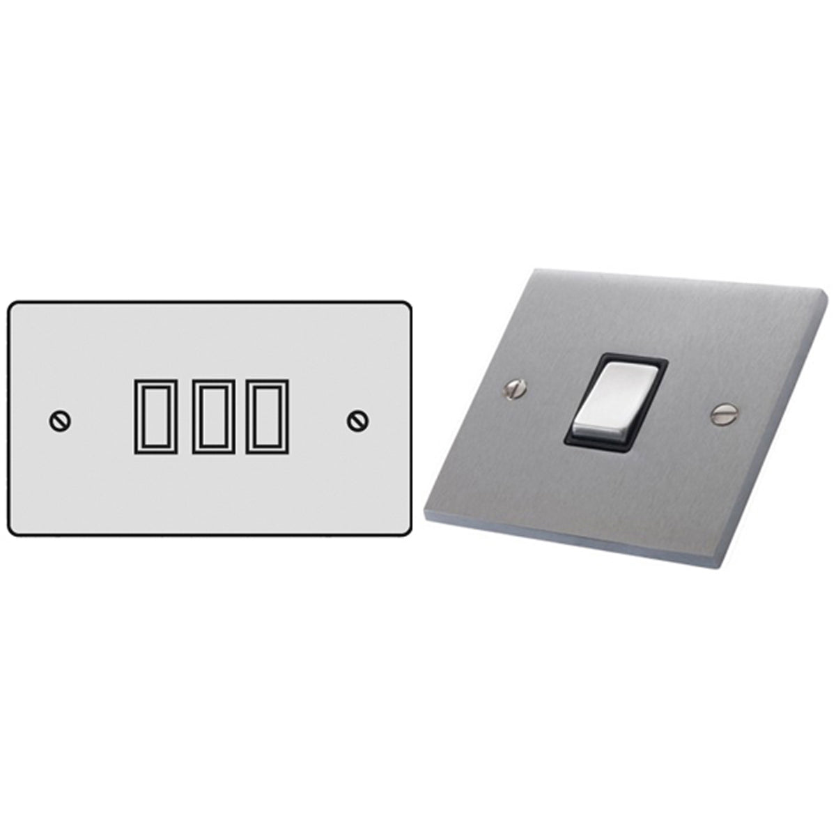 RME R/SWITCH 6A 3G2W SCP/BLK – LFM297F