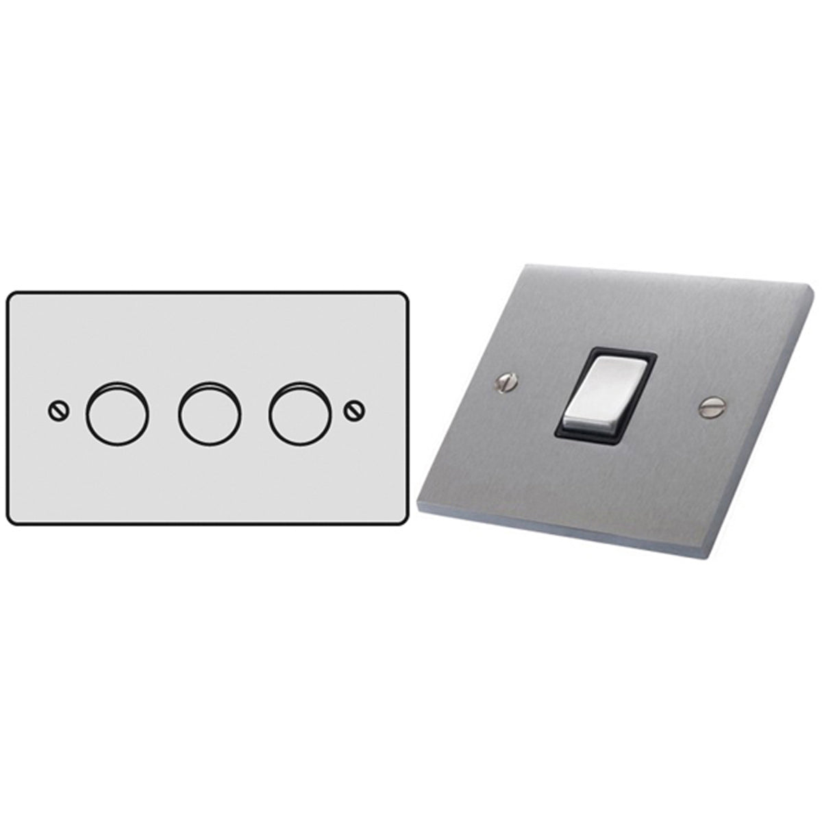 RME DIM/SWITCH LV 3G 250va SCP by M MARCUS LTD