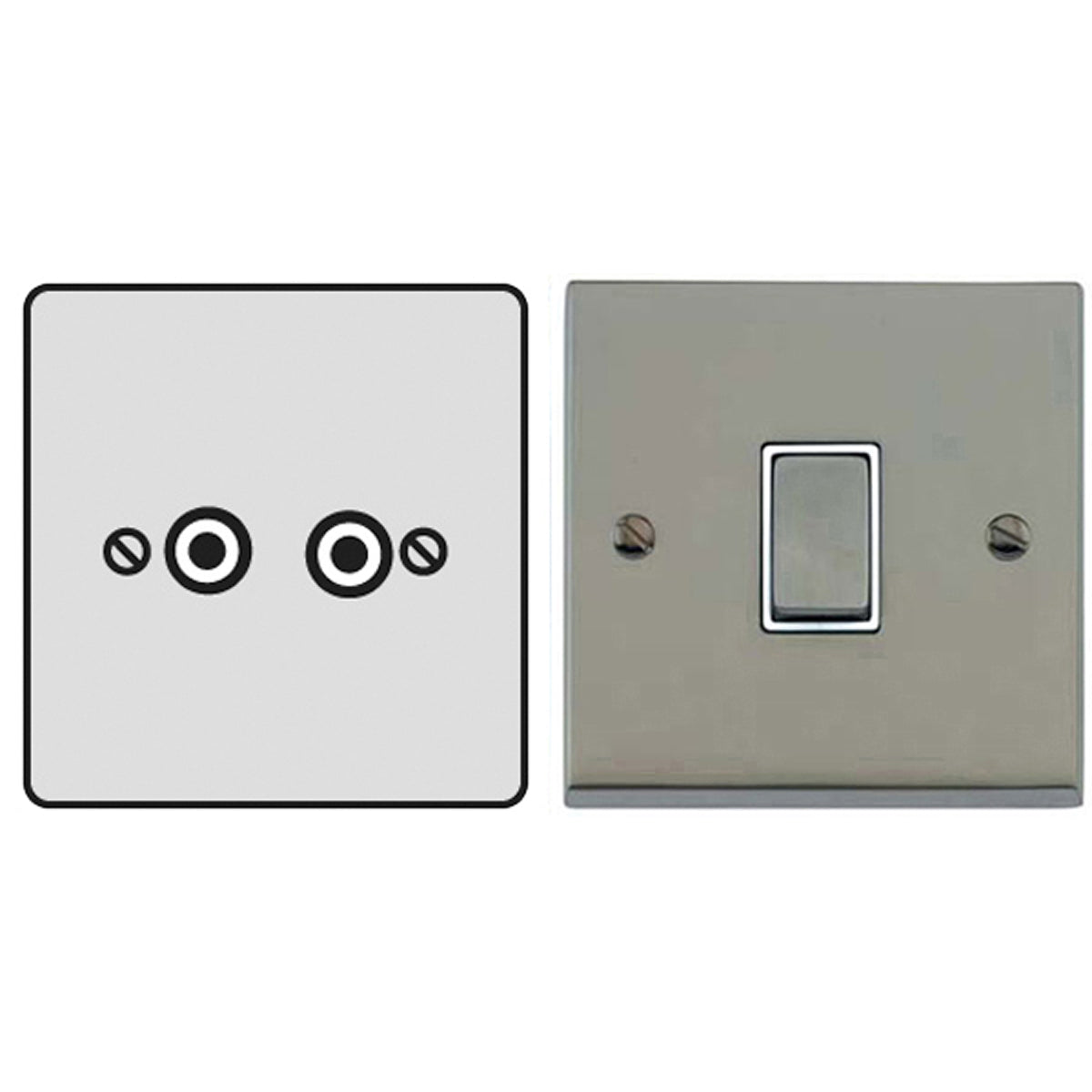 VTE TV/COAX TV/FM DIPLEX SNP/BLK by M MARCUS LTD