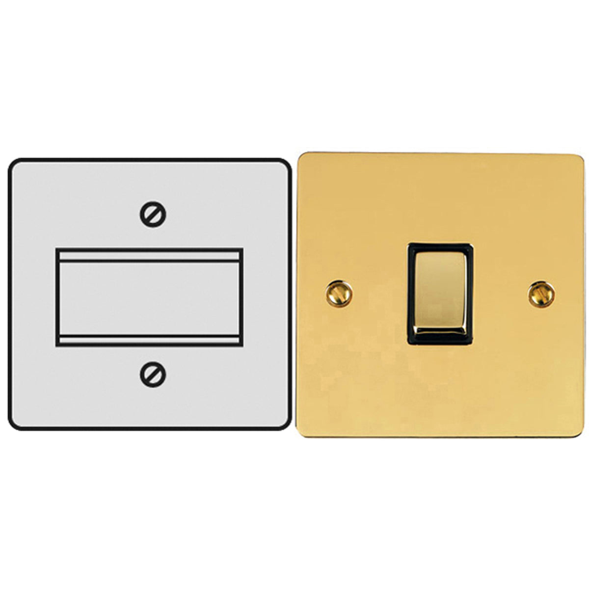 EFP T/POLE FAN SWITCH 6A PBR/BLK by M MARCUS LTD