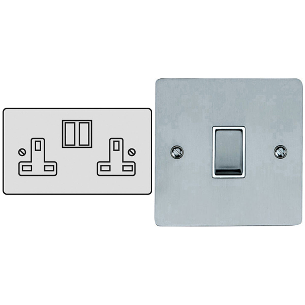 EFP S/SOCKET 13A DBL SCP/WHI – LFM426C
