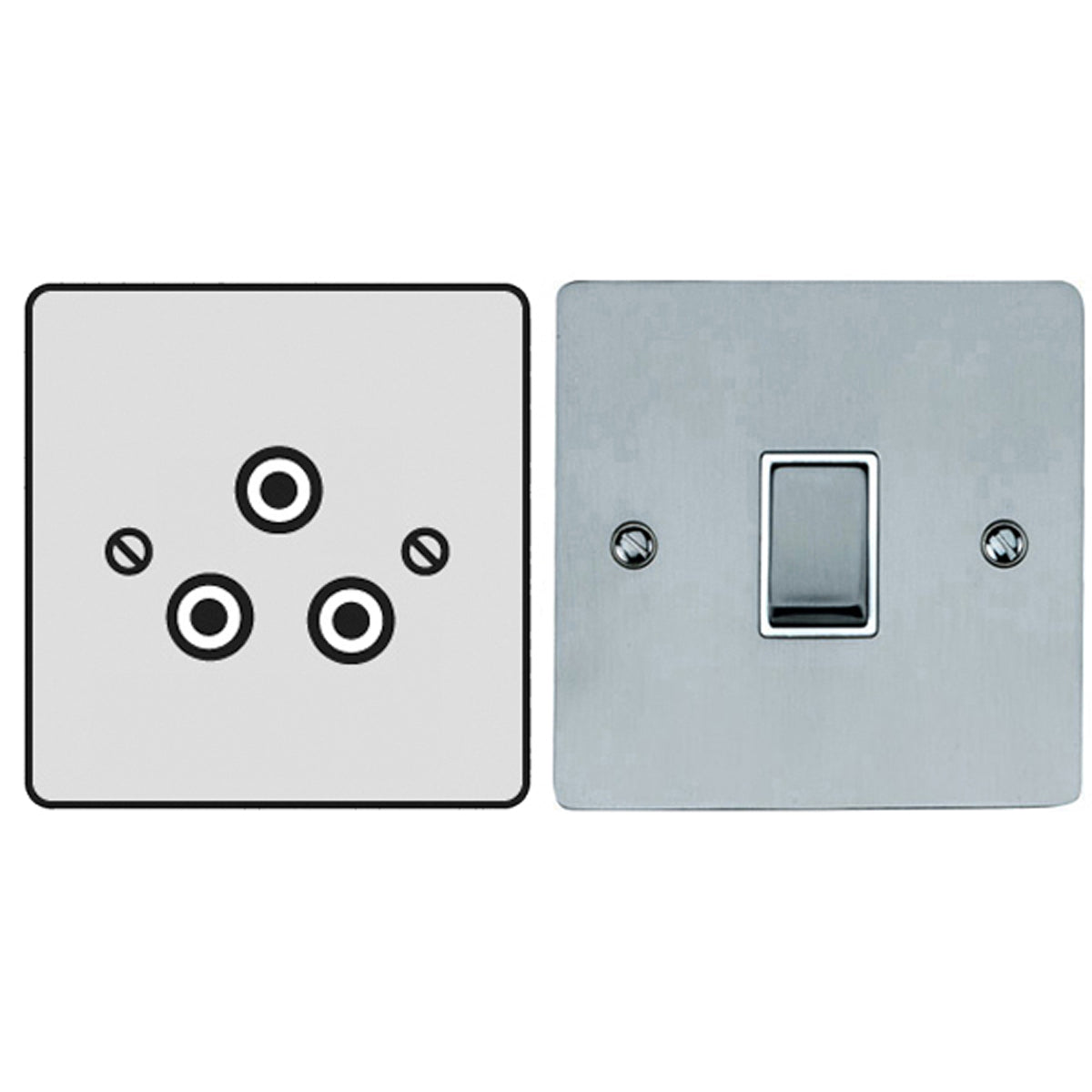 EFP R/PIN SOCKET 5A 3PIN SCP/BLK by M MARCUS LTD