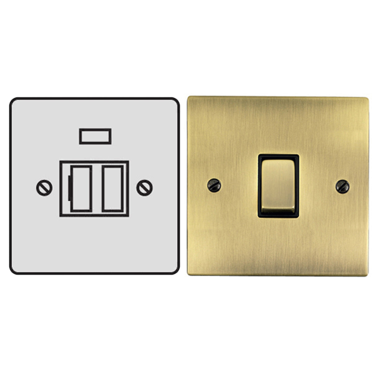 EFP F/SPUR 13A SWITCH SBR/N WHI