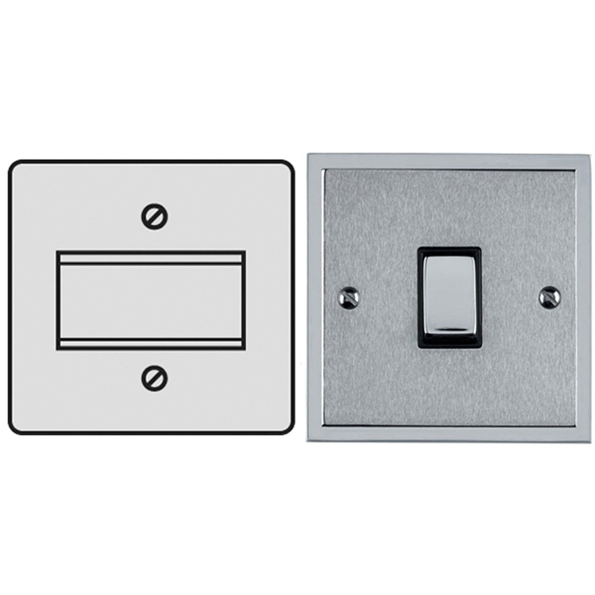 ESP T/POLE FAN SWITCH 6A SCP/BLK by M MARCUS LTD